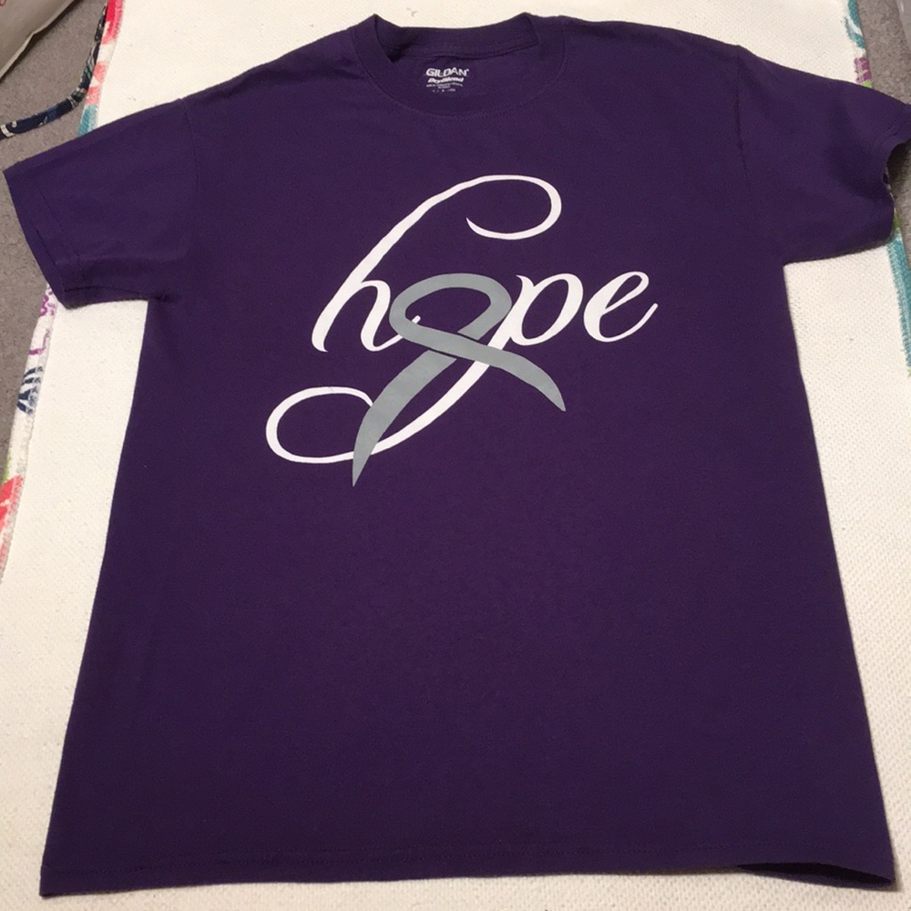 Purple “Hope” Tee Shirt